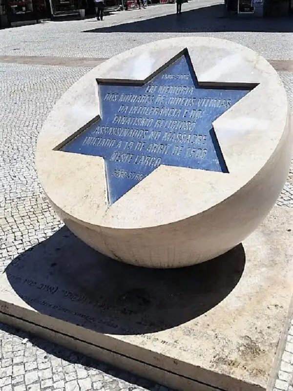 Memorial to the Victims of the 1506 Massacre of Lisbons New Christians