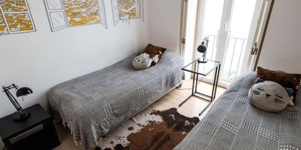 Tings Lisbon Basic Twin room Cats Twin