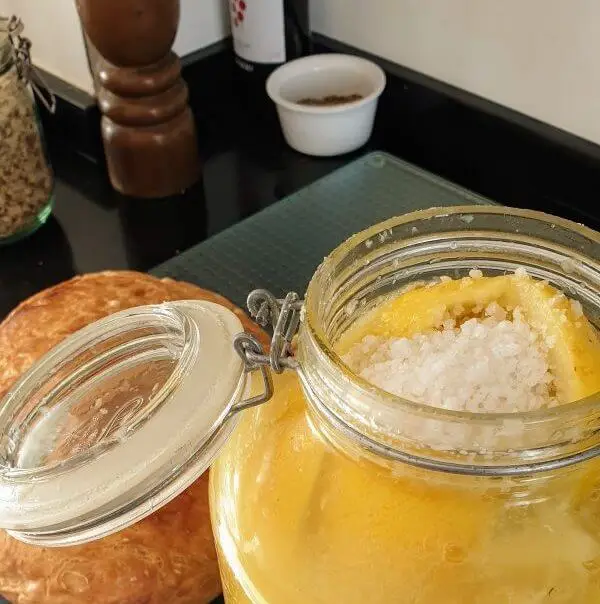 At Tings Lisbon we preserve the lemons from the garden - here is the recipe. Check the daily for some weeks - add salt if necessary