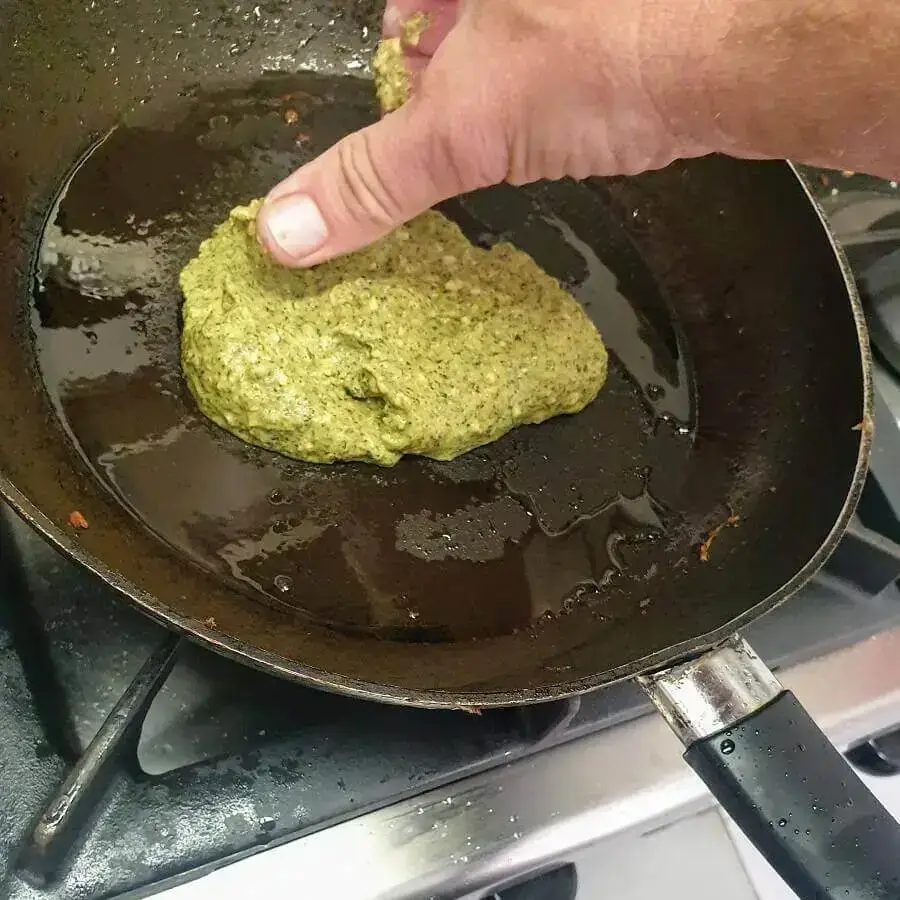 The texture must not be too soft - you should be able to 'neat' it with your hands.
