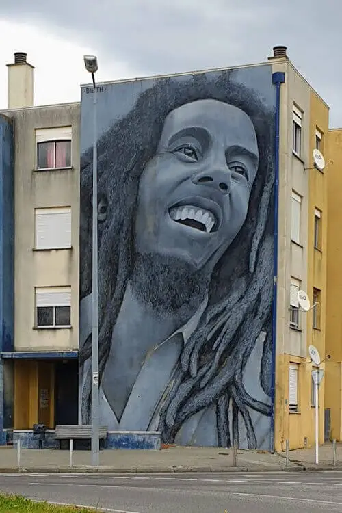 Street art by Odeith in Quinta do Mocho, Lisbon