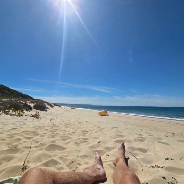 Afternoon Caparica Beach, Lisbon