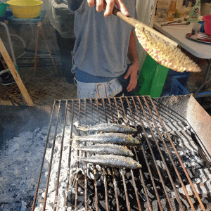 One of Gracas countless outdoor Grills during June. Go with the flow and join the tradition. Just remember that its a month or two ahead of the season One of Gracas countless outdoor Grills during June. Go with the flow and join the tradition. Just remember that its a month or two ahead of the season