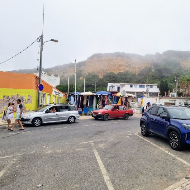 A day at the beach - Bus Stop Fonte da Telha