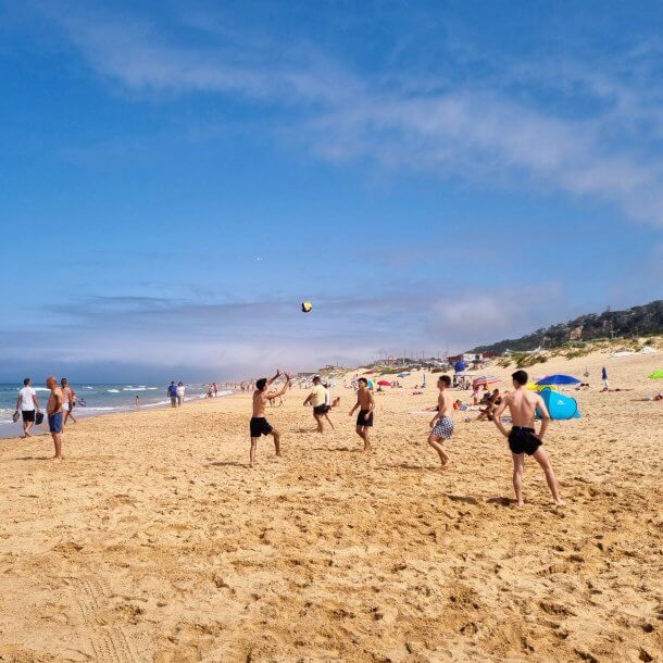 A day at the beach - beach sports